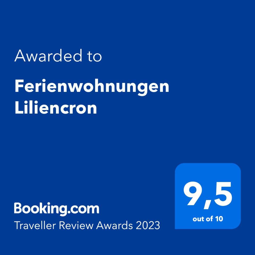 Ferienwohnungen Liliencron - Fewo I Enger Exterior foto